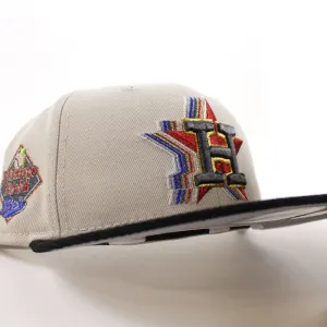 Houston Astros Minute Maid Park New Era 59Fifty Fitted Hat (Stone Corduroy Gray Under Brim)