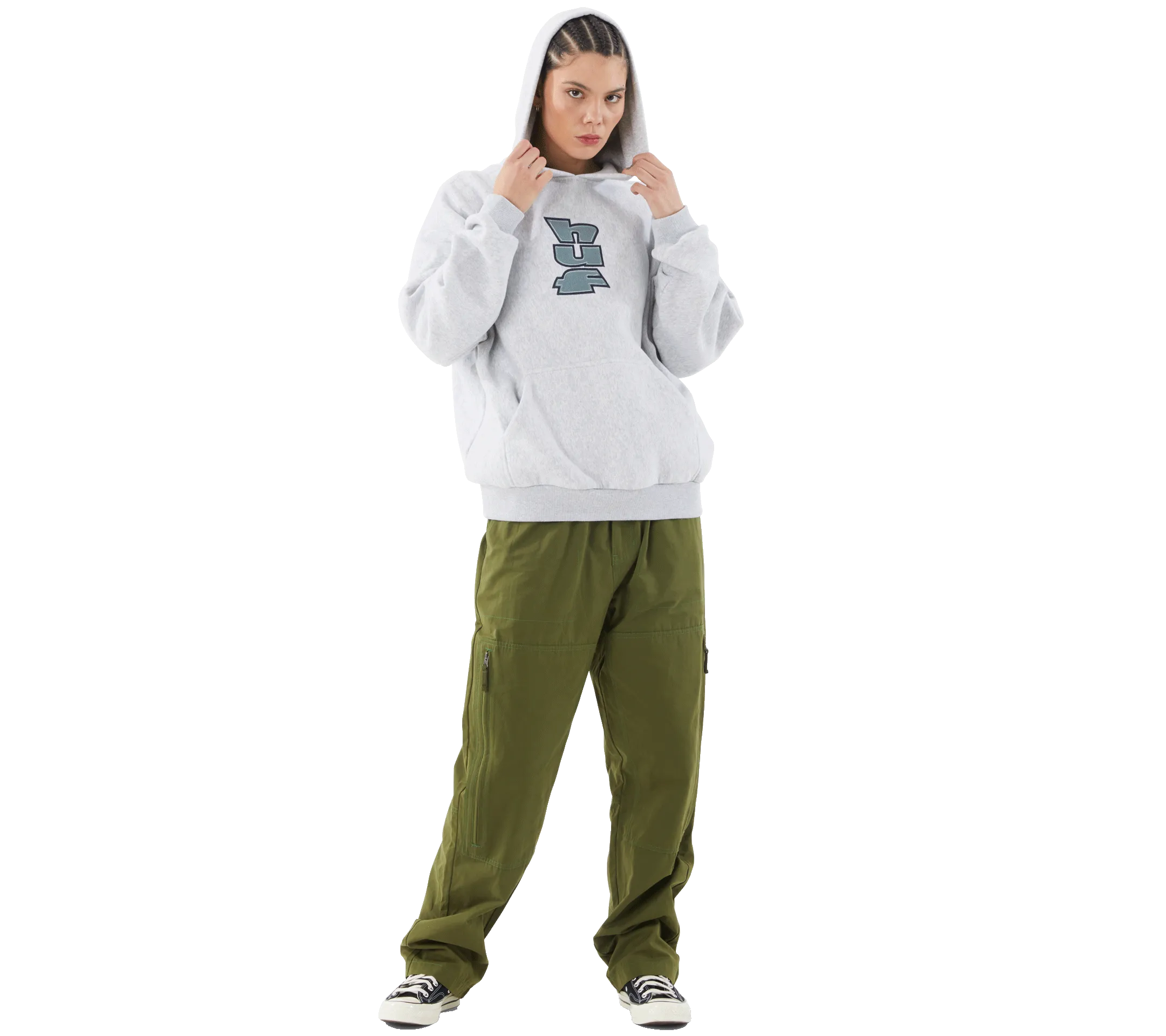 HUF Benton Heavyweight Fleece Hood