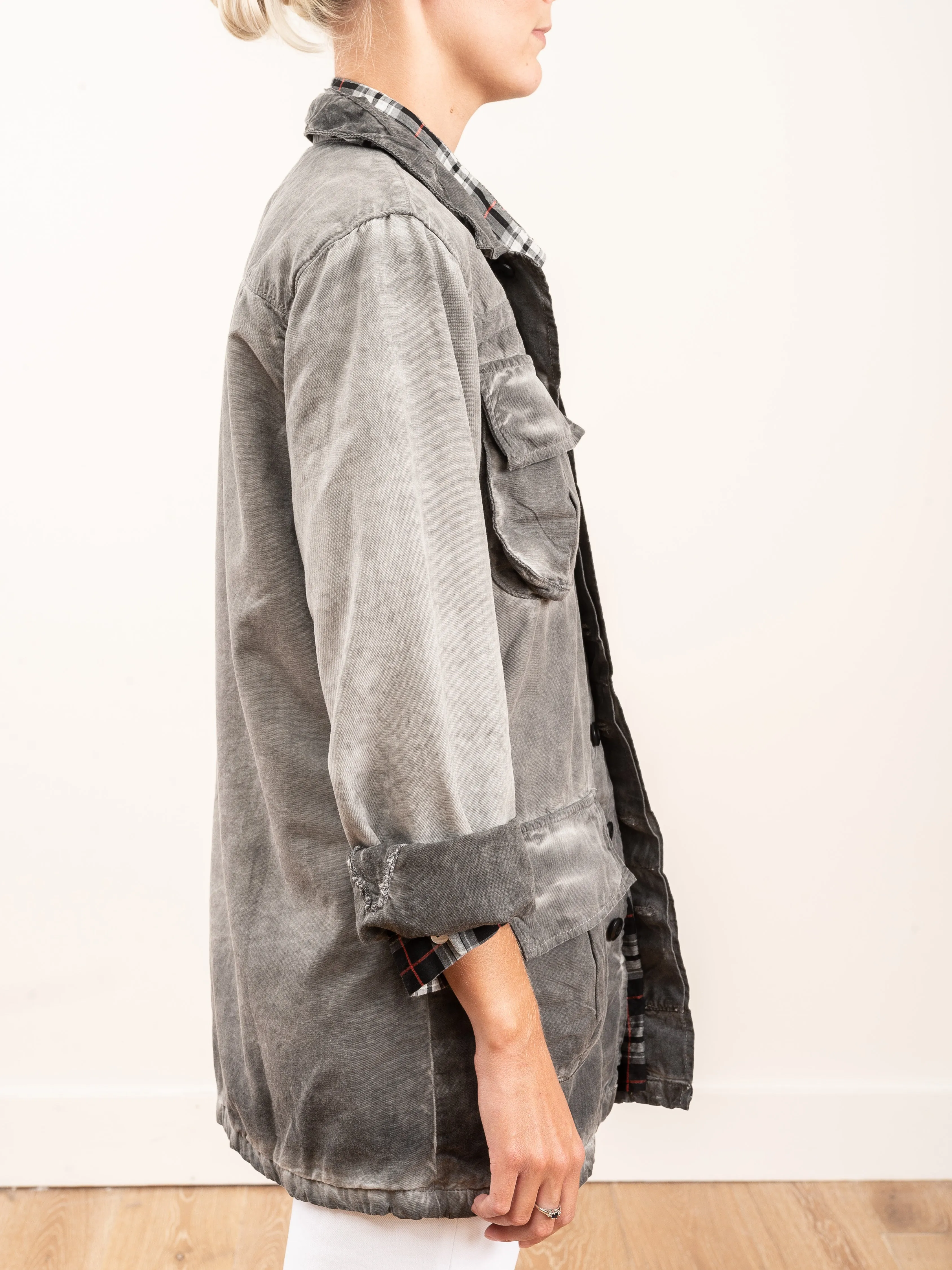 hunter cargo pocket jacket