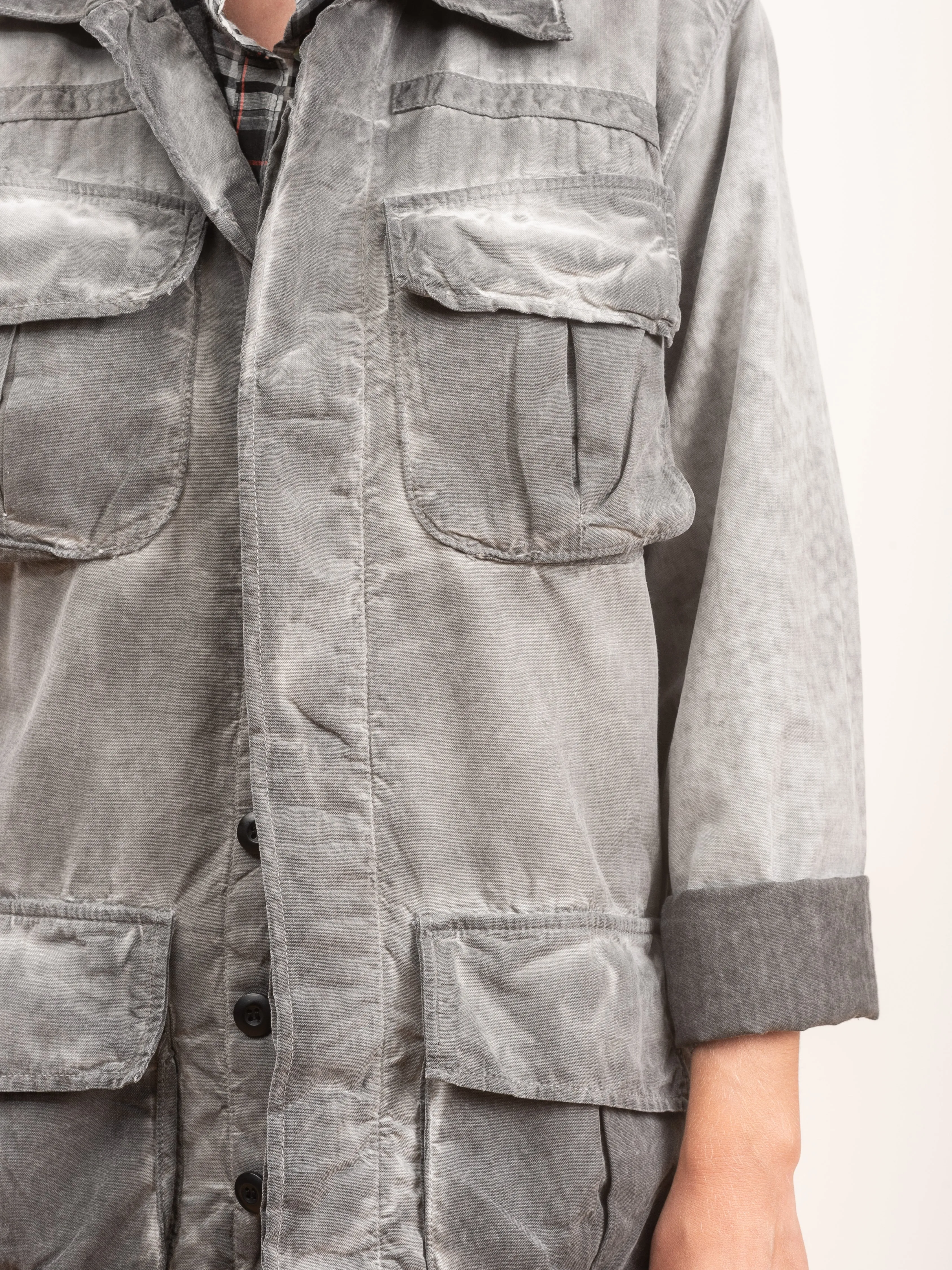 hunter cargo pocket jacket