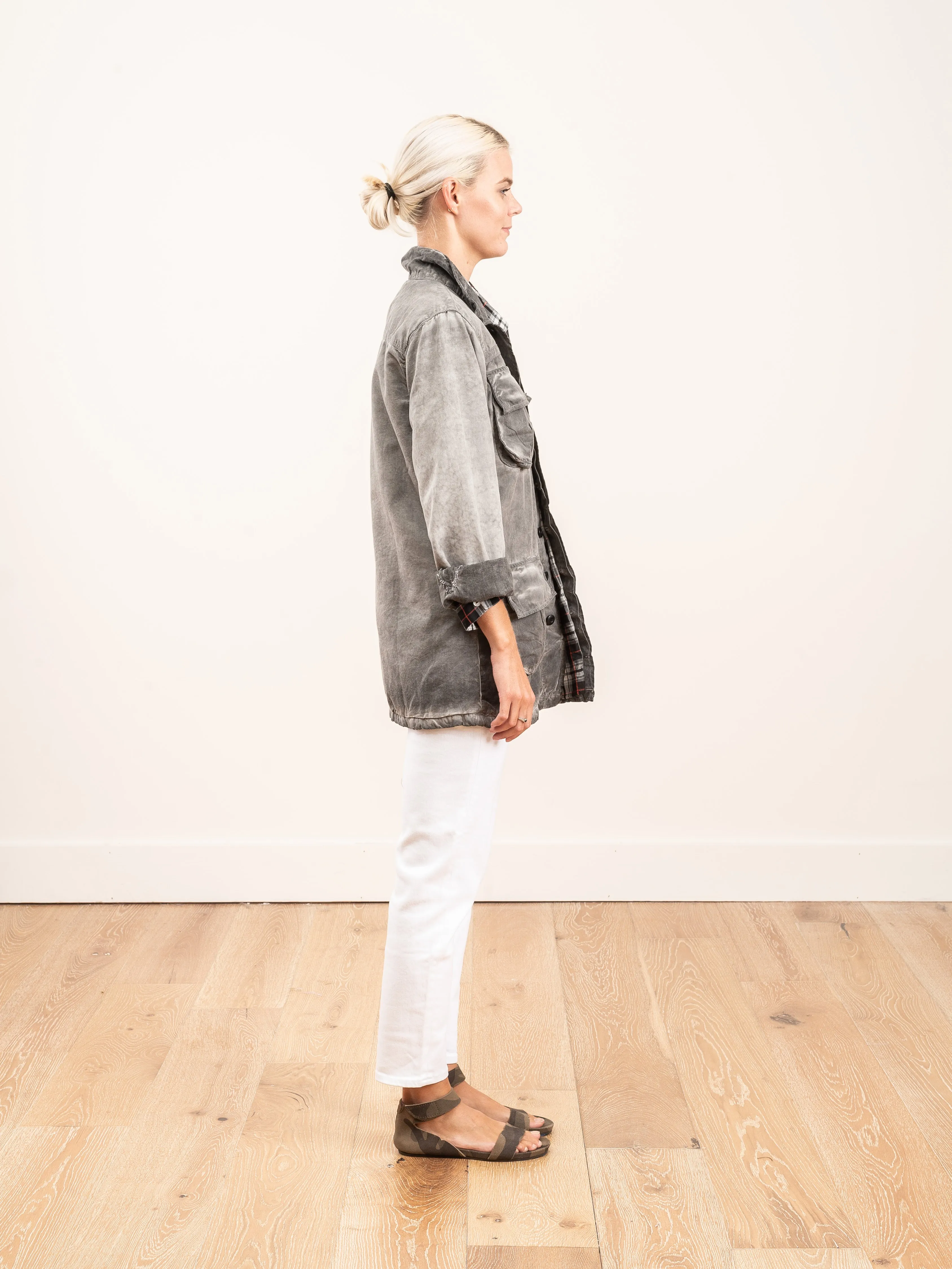 hunter cargo pocket jacket