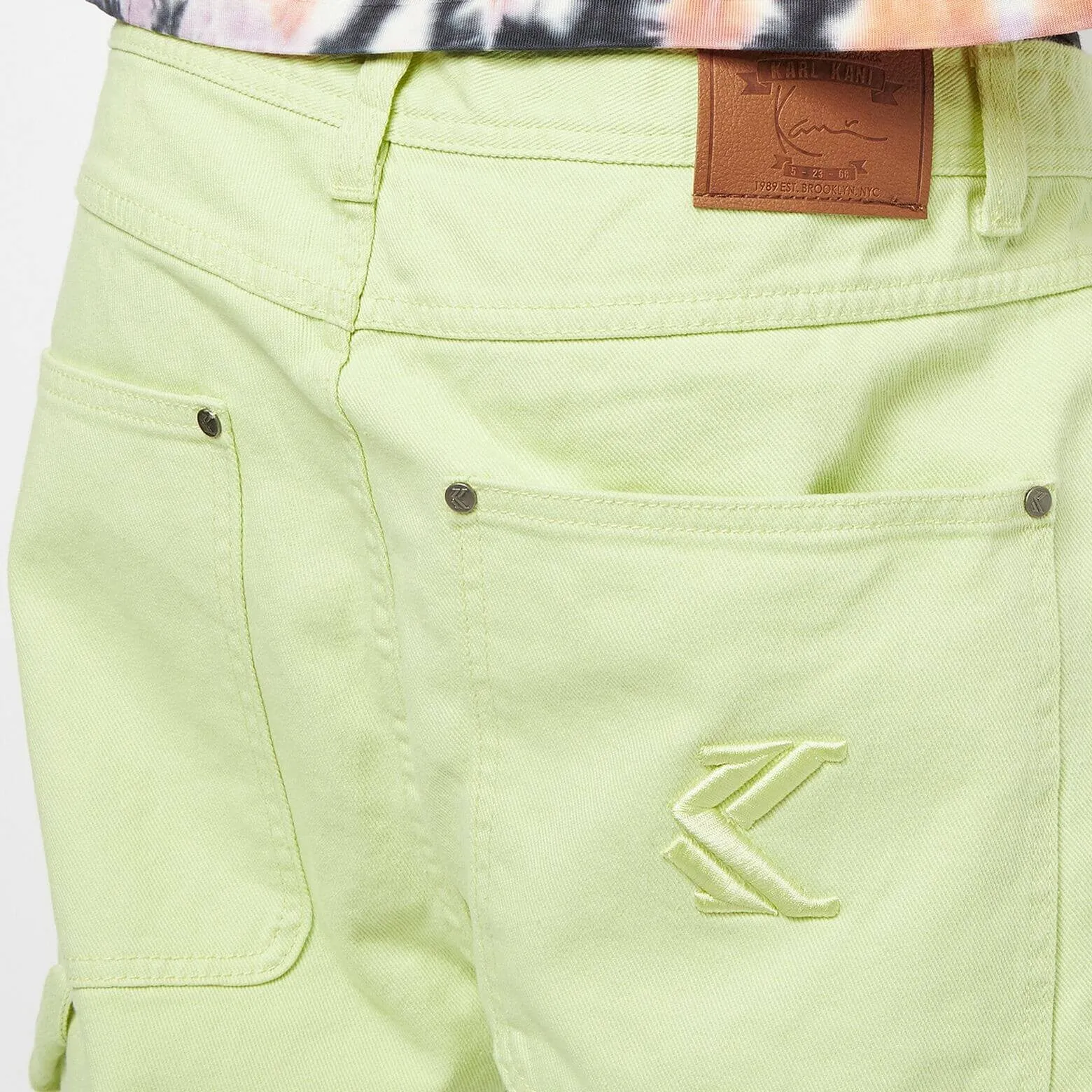 Karl Kani Denim Pants Yellow