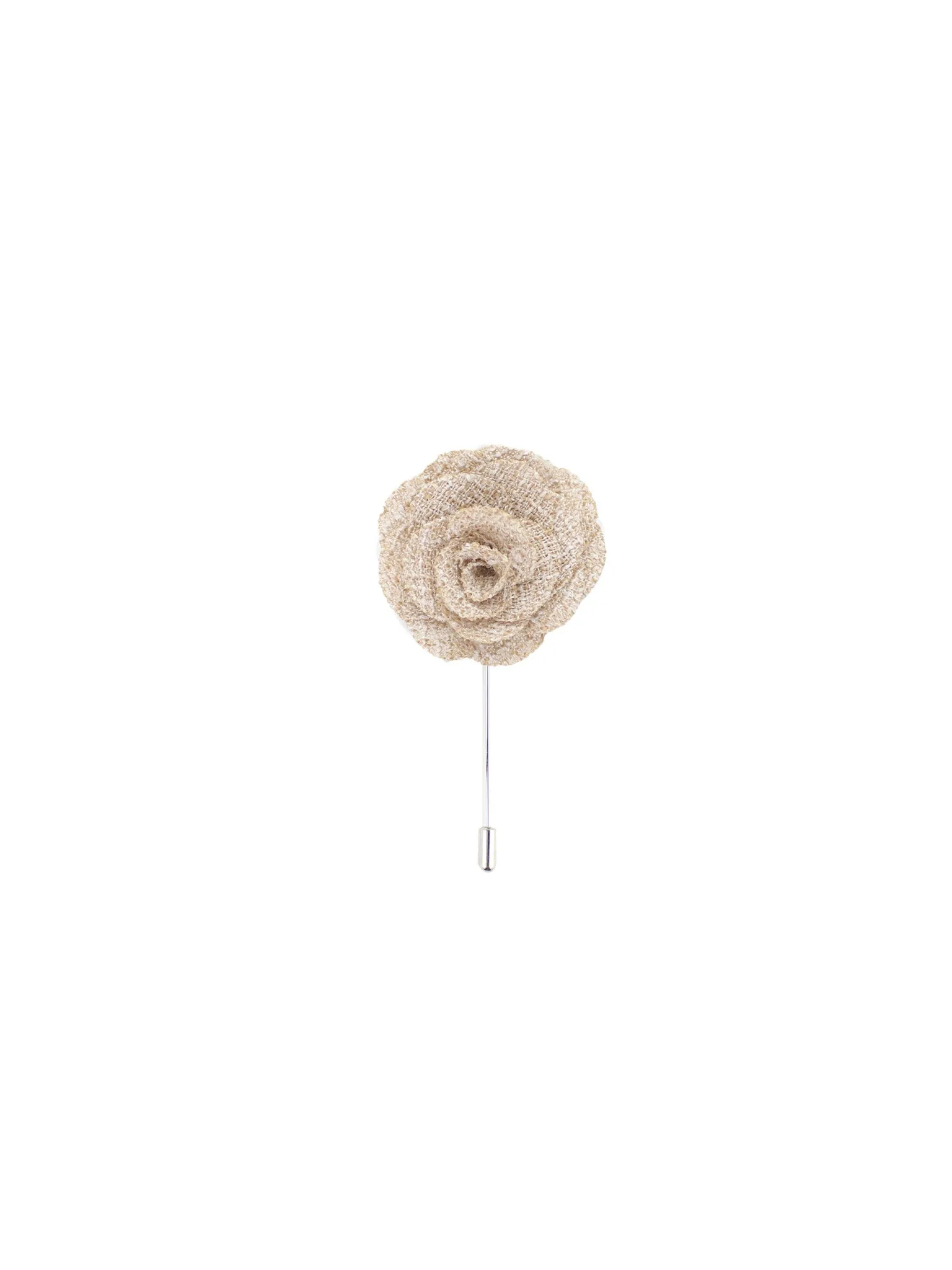 Khaki Twill Lapel Pin
