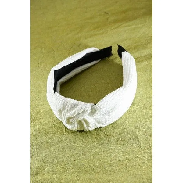 Knotted Corduroy Headband