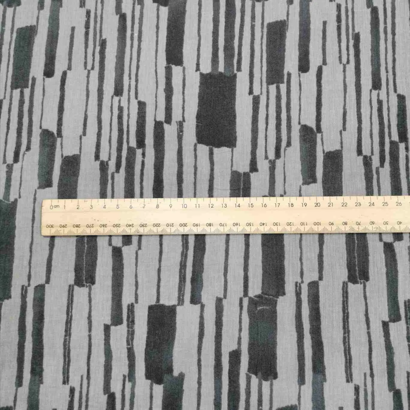 Kokka Cotton Gauze, Tréfle Charcoal