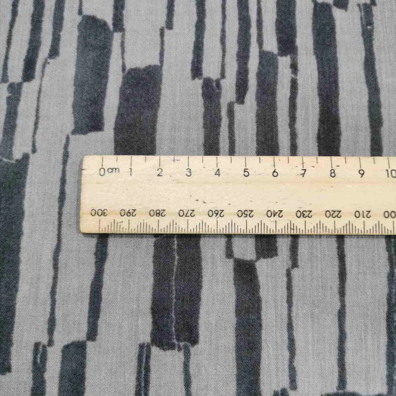 Kokka Cotton Gauze, Tréfle Charcoal