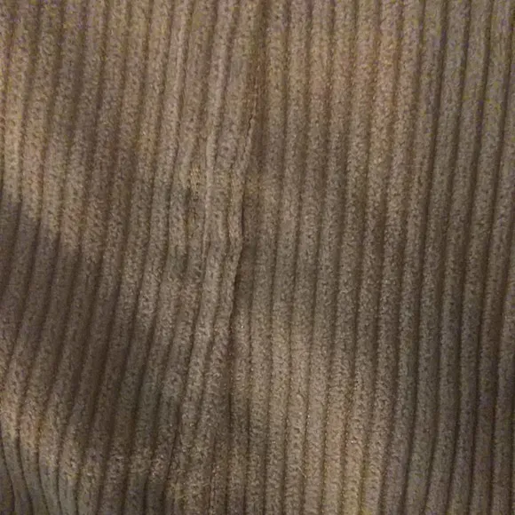 LF One Way Corduroy Snap Button Front Skirt