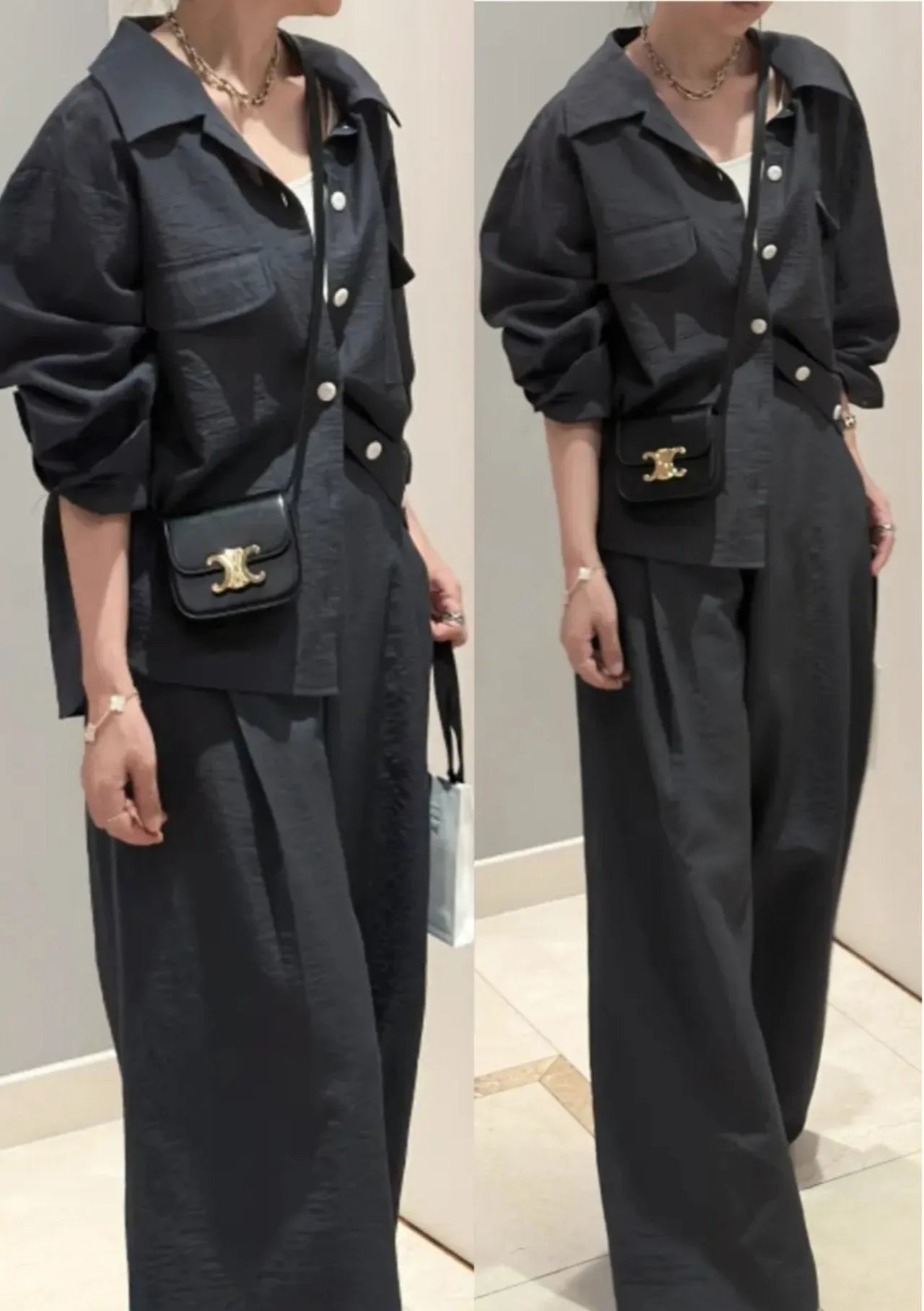 Loe Bio linen Wide Slacks