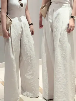 Loe Bio linen Wide Slacks