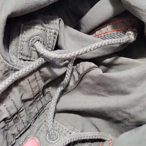 Lucky Brand Clothing cotton utility cargo Long Jacket S/P