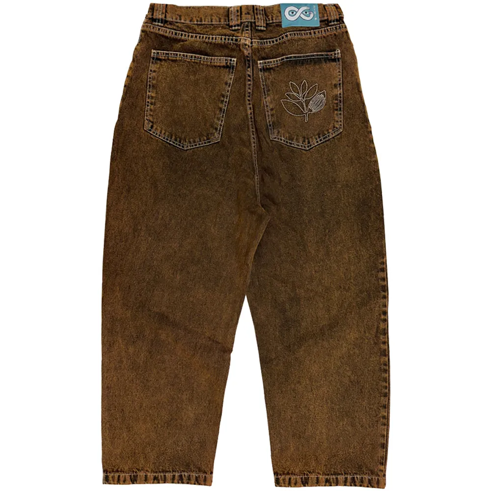 Magenta OG Denim Pants Stitch Bronze Denim