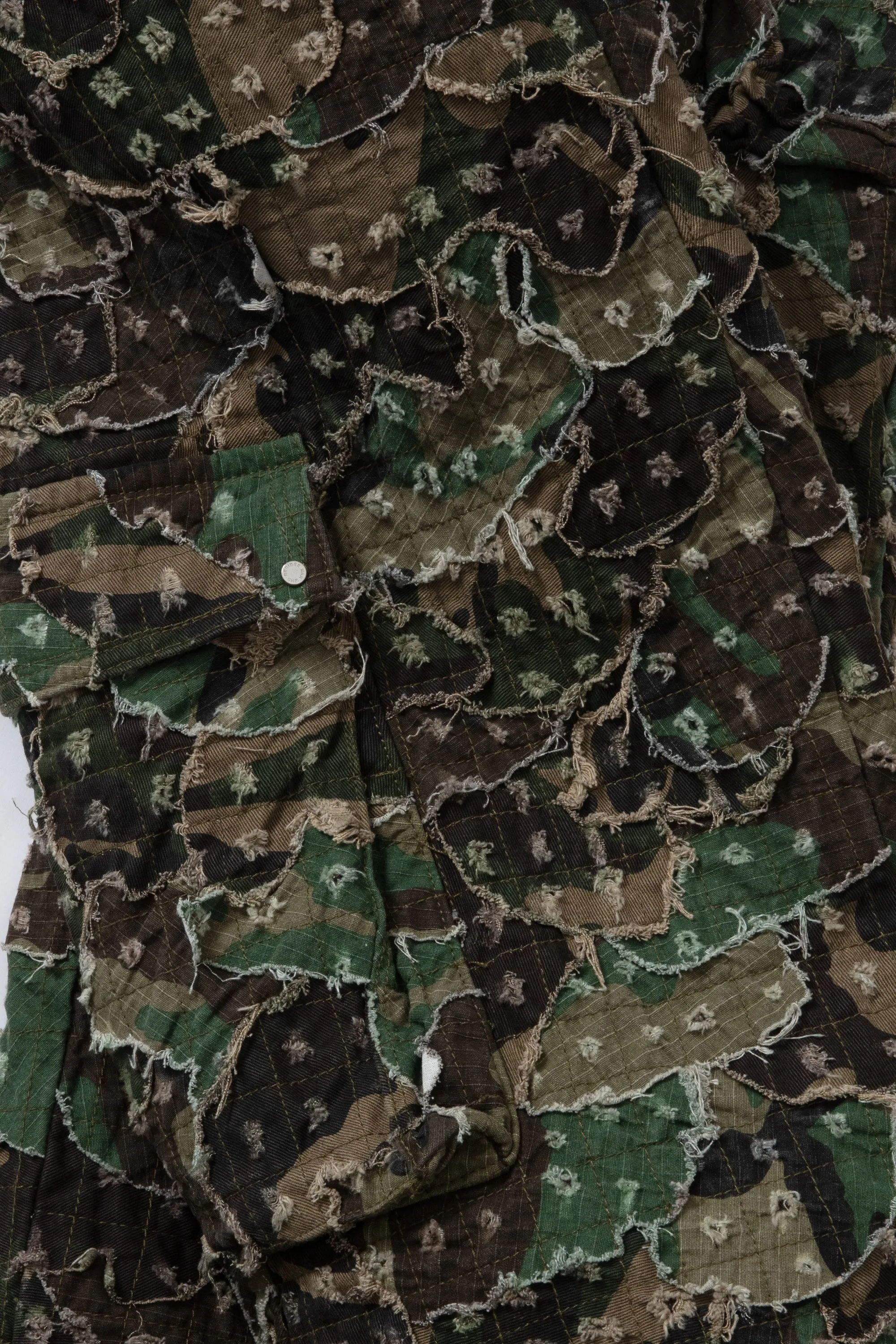 MICRO DISTRESSED CARGO PANT