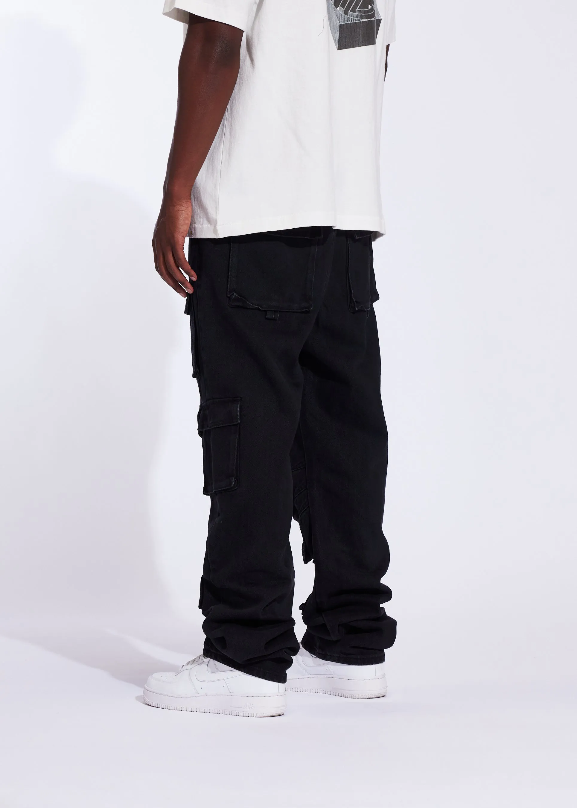 Mission Cargo Straight Denim