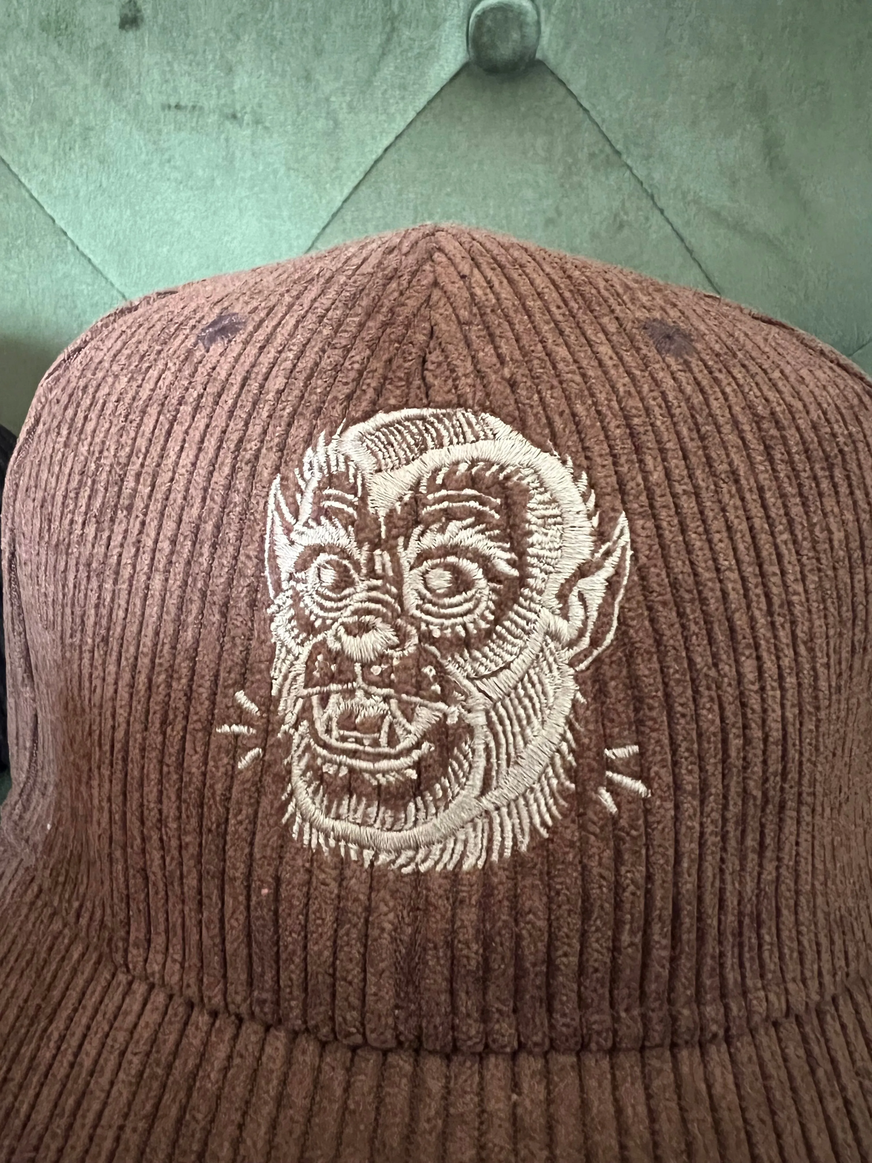 MONSTER HEADS CORDUROY CAP