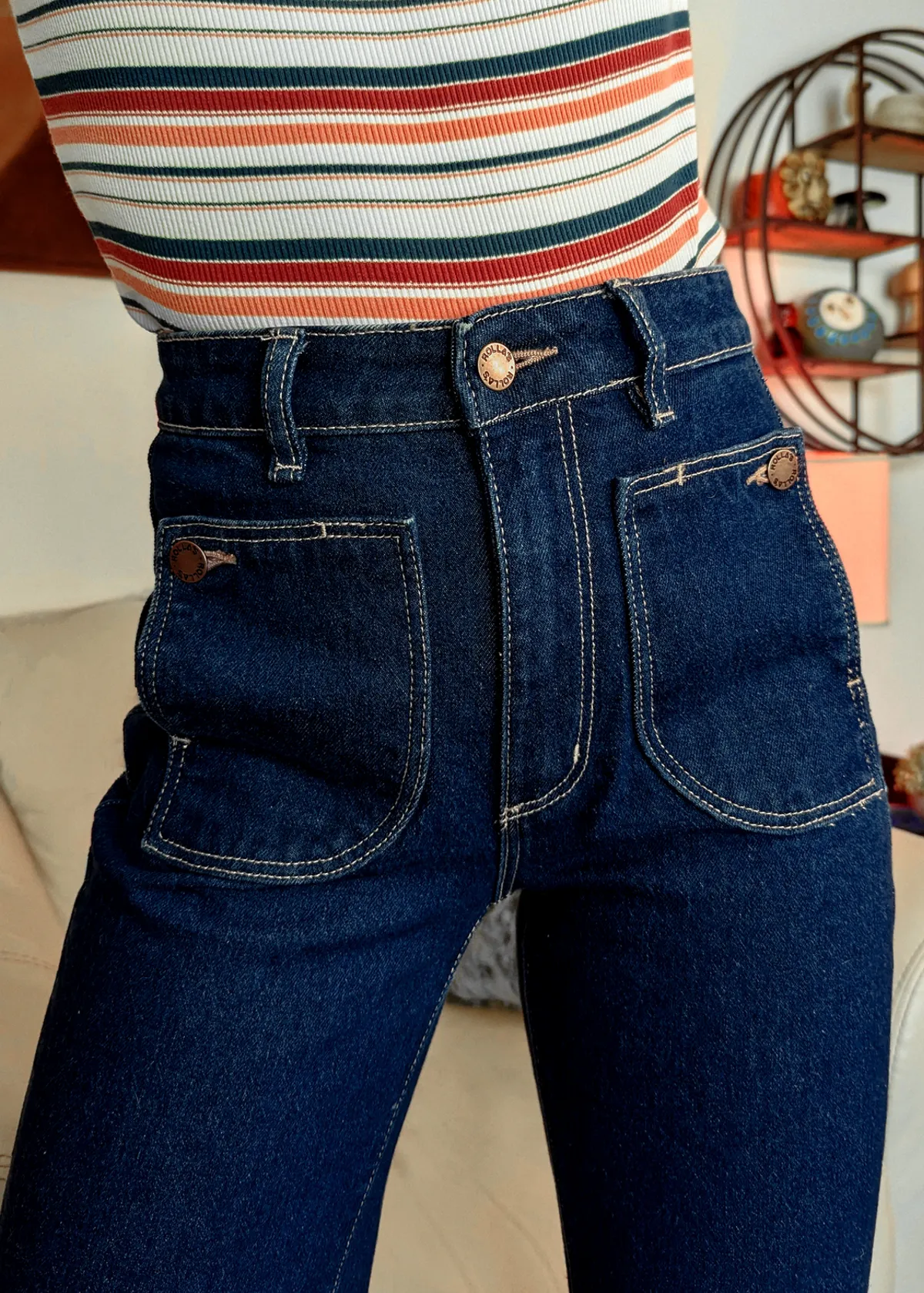 Natalie Blue Denim Eastcoast Flares