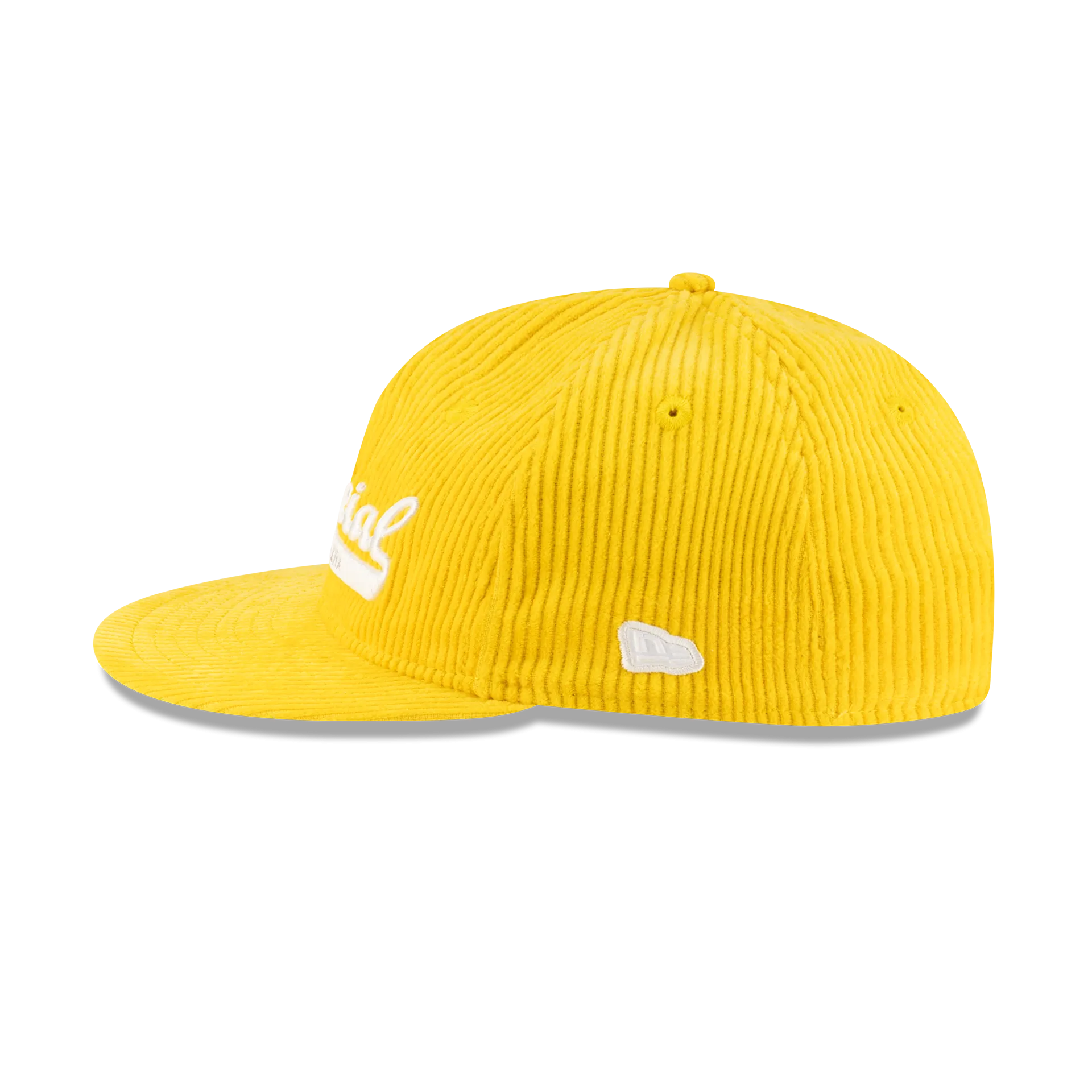 New Era Branded Official Corduroy Gold Retro Crown 9FIFTY Adjustable Hat