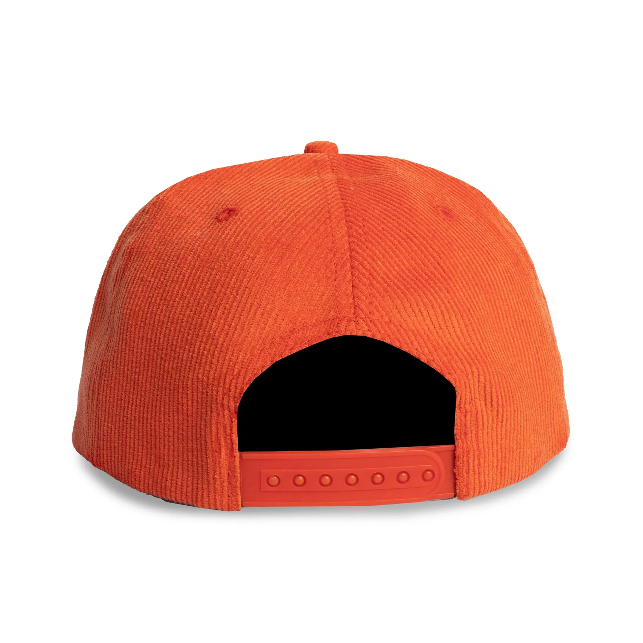 ONYX CORDUROY SNAPBACK (Safety orange)