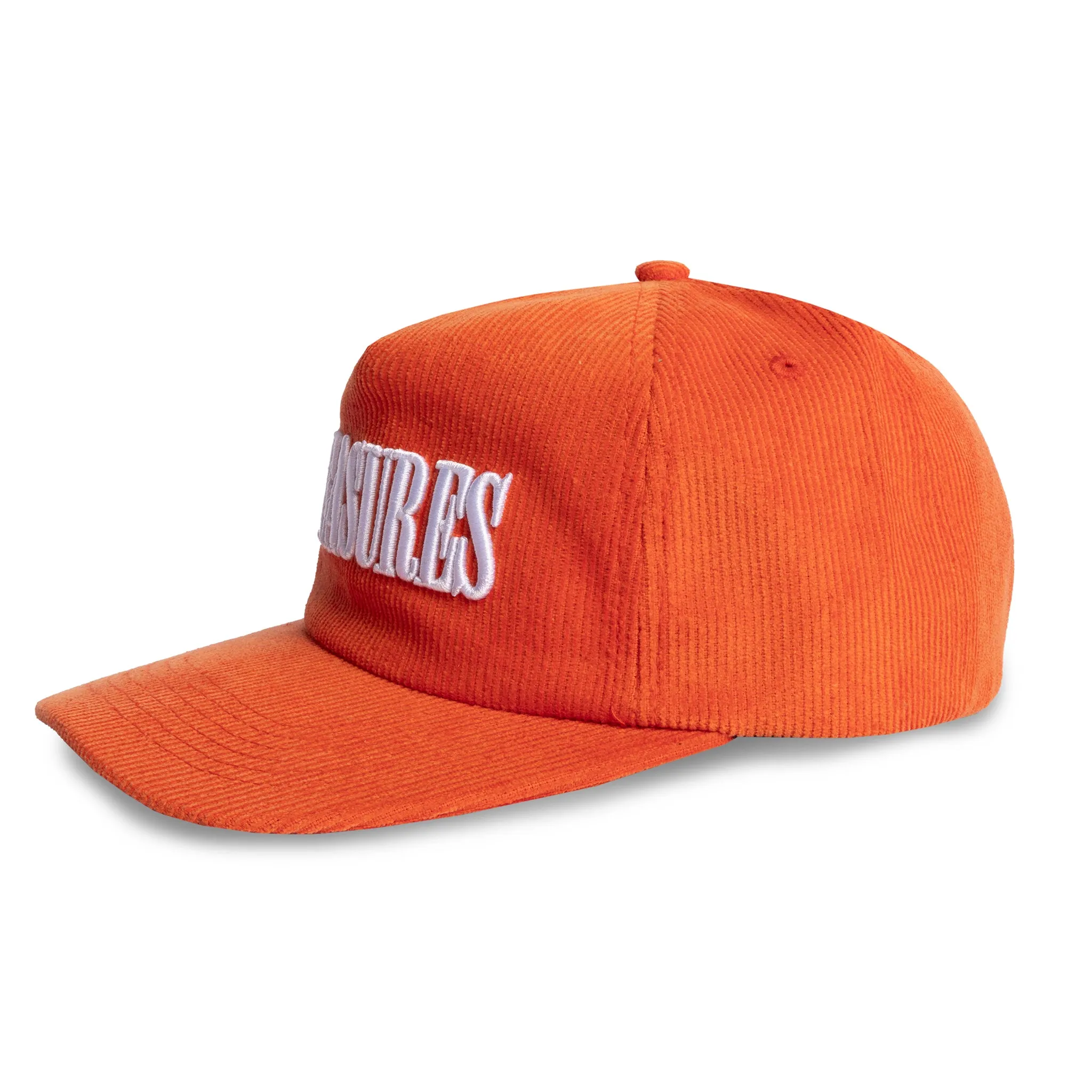 ONYX CORDUROY SNAPBACK (Safety orange)