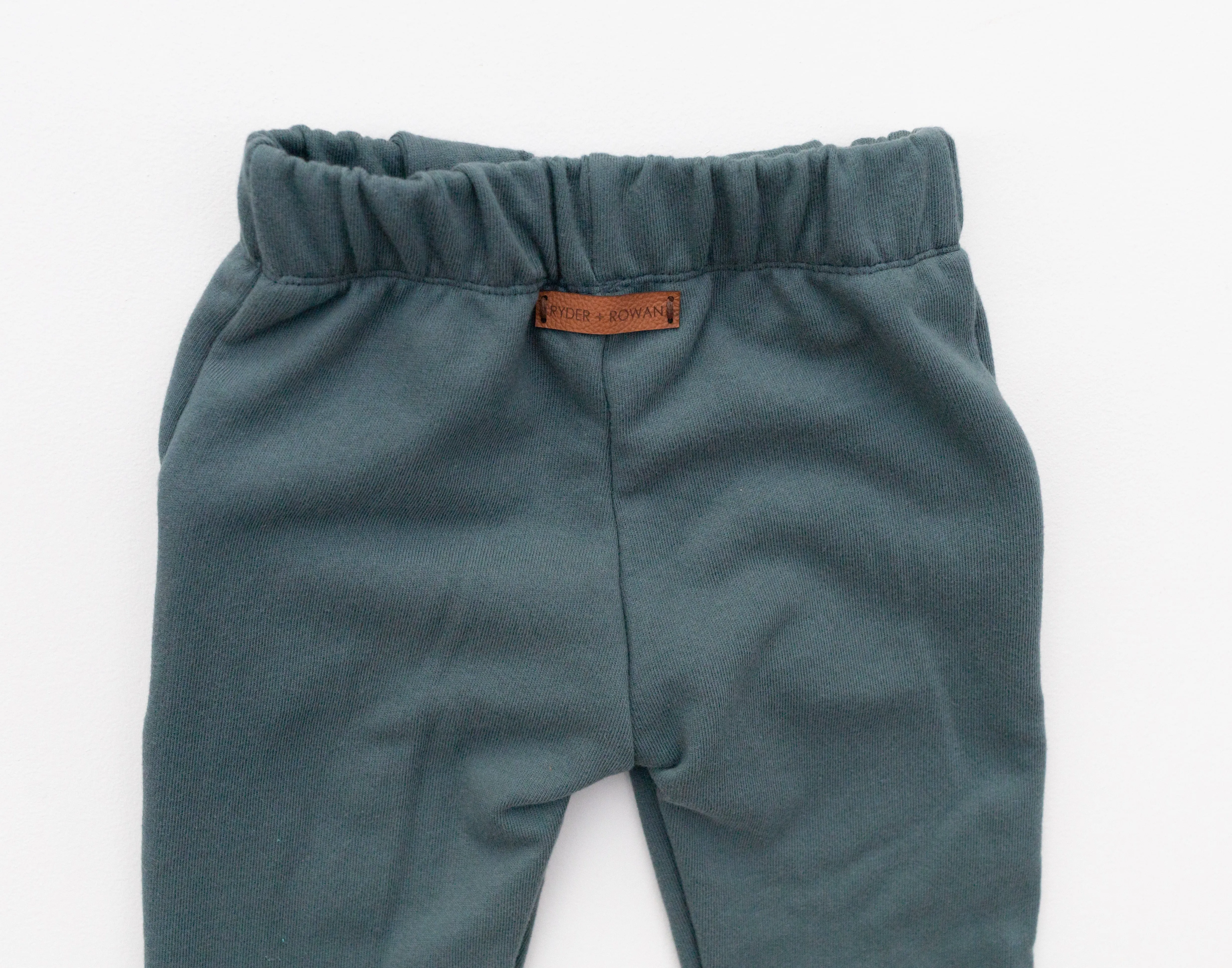Organic French Terry Jogger - Blue