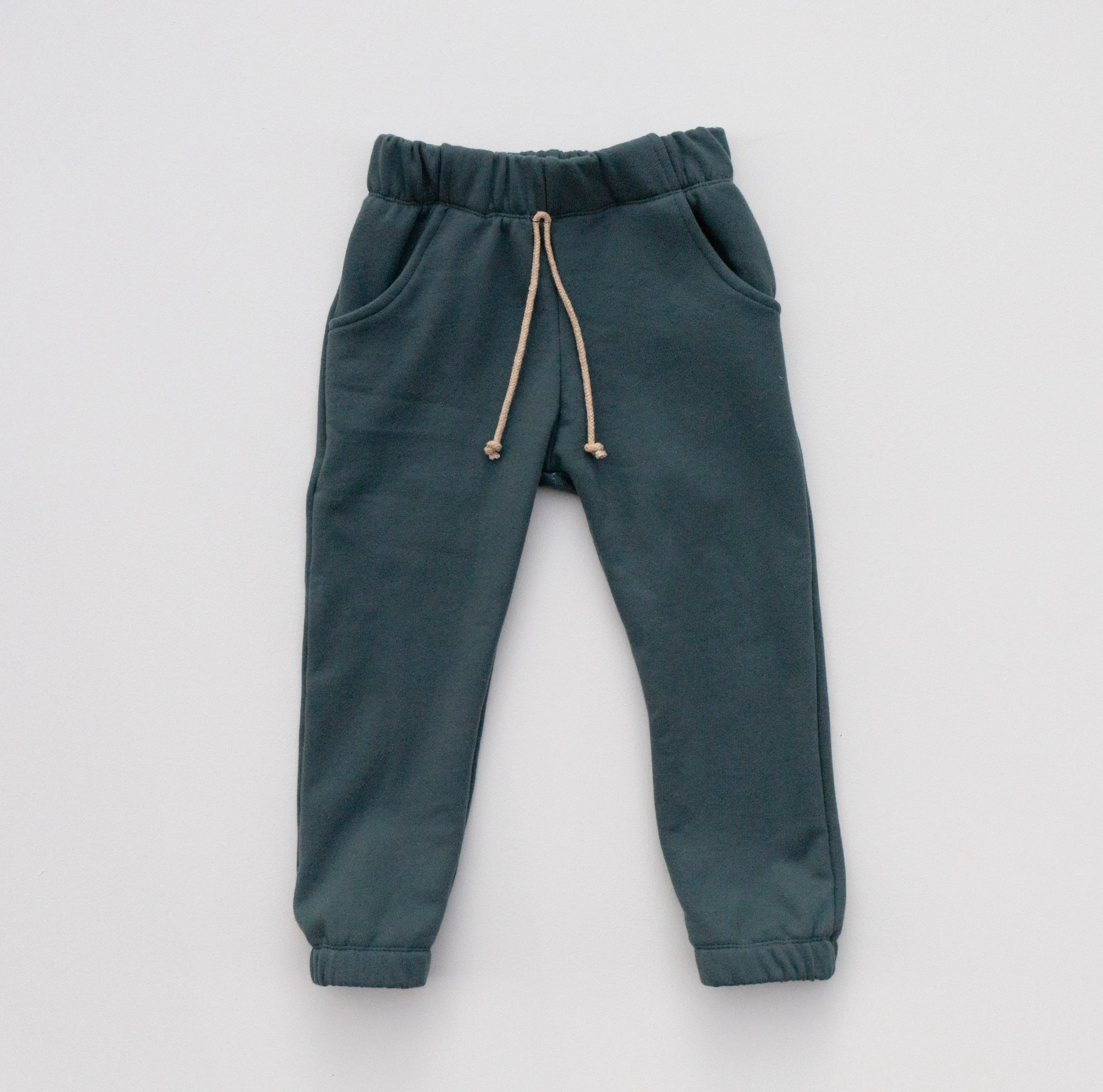 Organic French Terry Jogger - Blue
