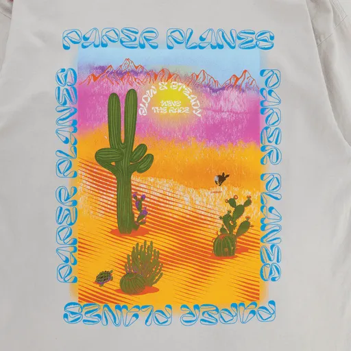 Paper Planes Slow and Steady LS T-Shirt 200321