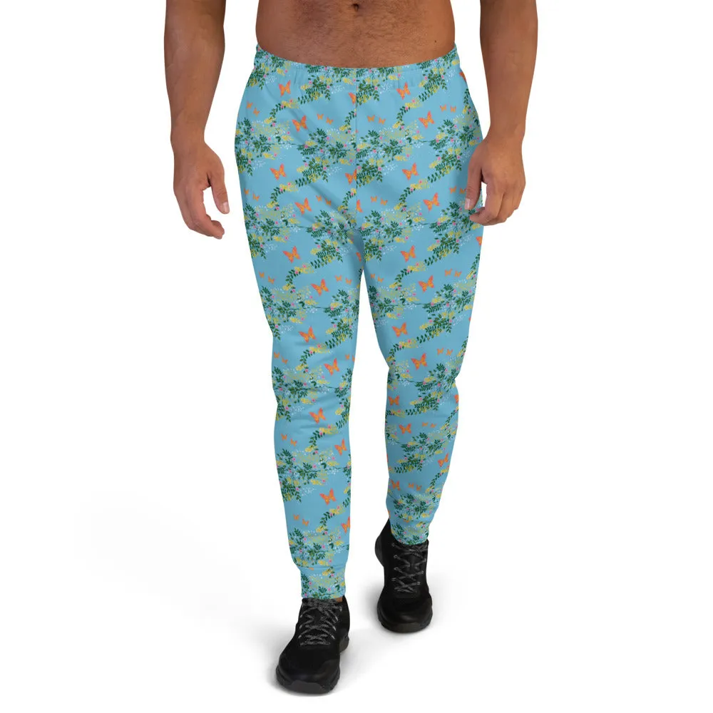 Patterned Men's Joggers | Butterfly Woods