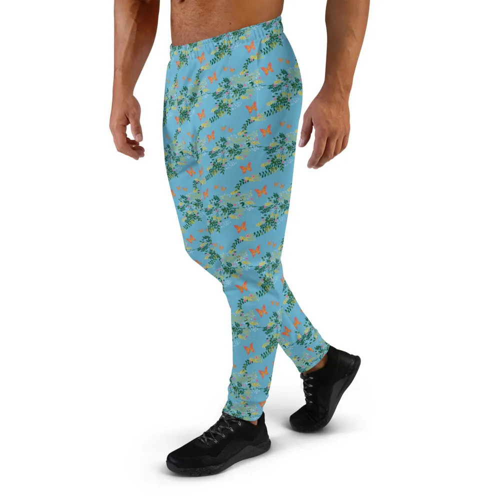 Patterned Men's Joggers | Butterfly Woods