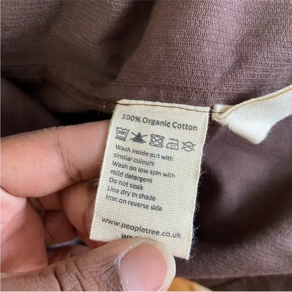 People Tree Skirt MARION Midi Button Front Corduroy Lagenlook NEW