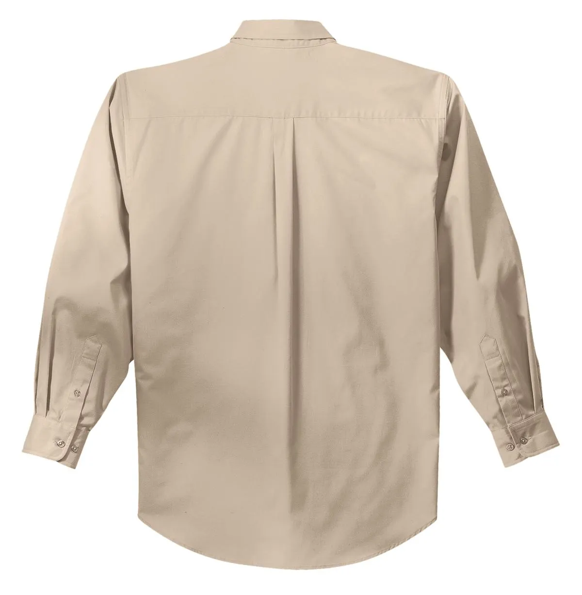 Port Authority Tall Long Sleeve Easy Care Shirt.  TLS608 Stone Tall