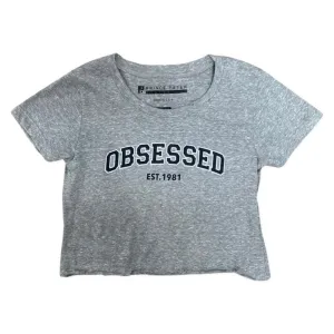 Prince Peter Tween Obsessed Distressed Crop Tee