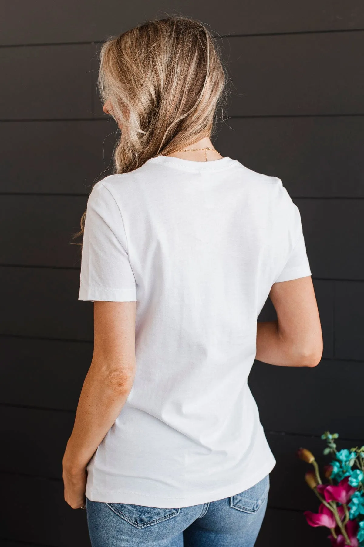 "Explore More" Graphic Tee- White