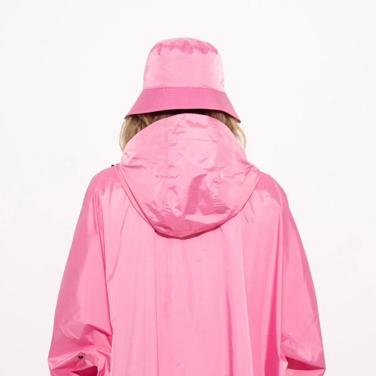 Raincoat solid soft pink