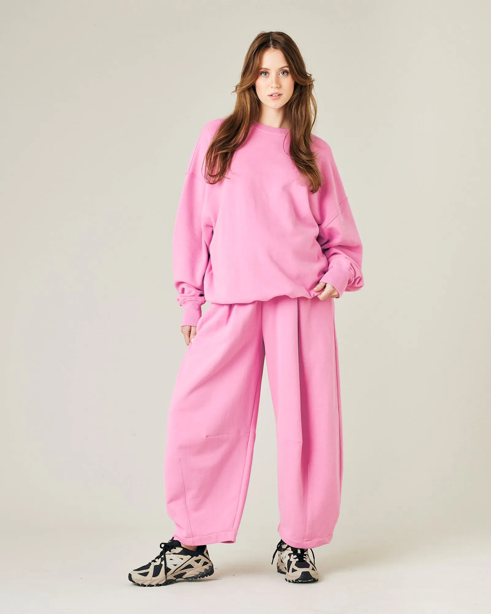 Riley Pink Organic Cotton Jumper