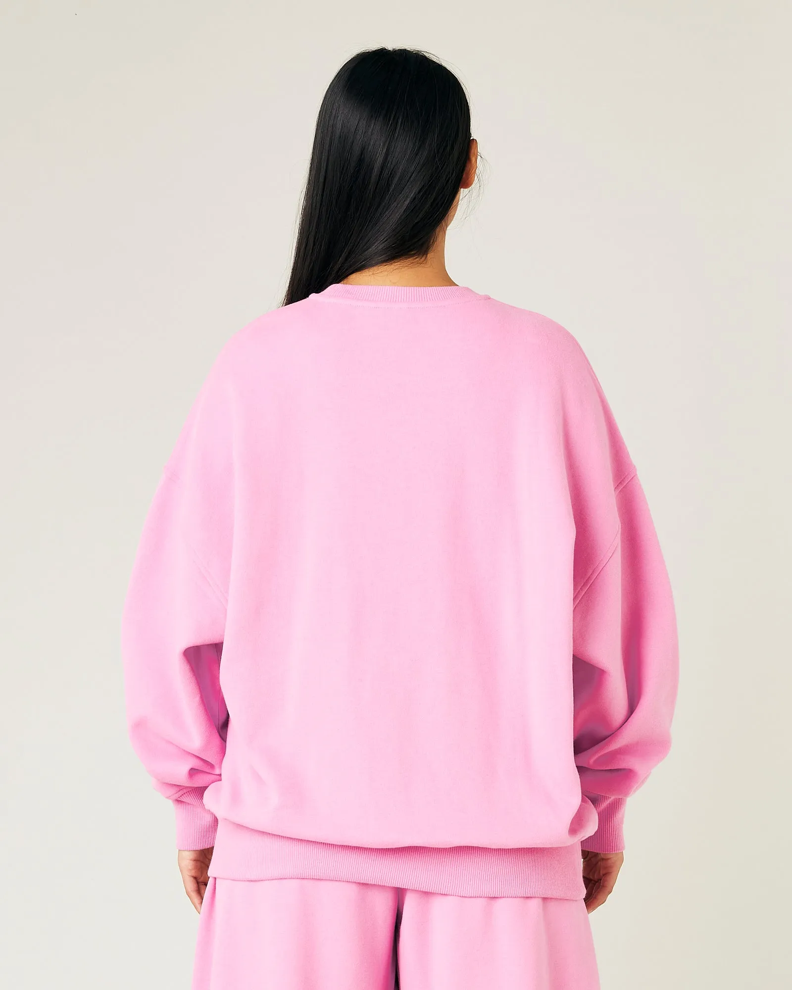 Riley Pink Organic Cotton Jumper