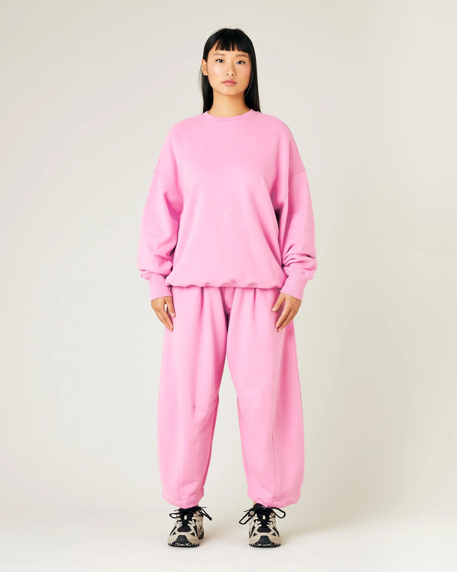 Riley Pink Organic Cotton Jumper