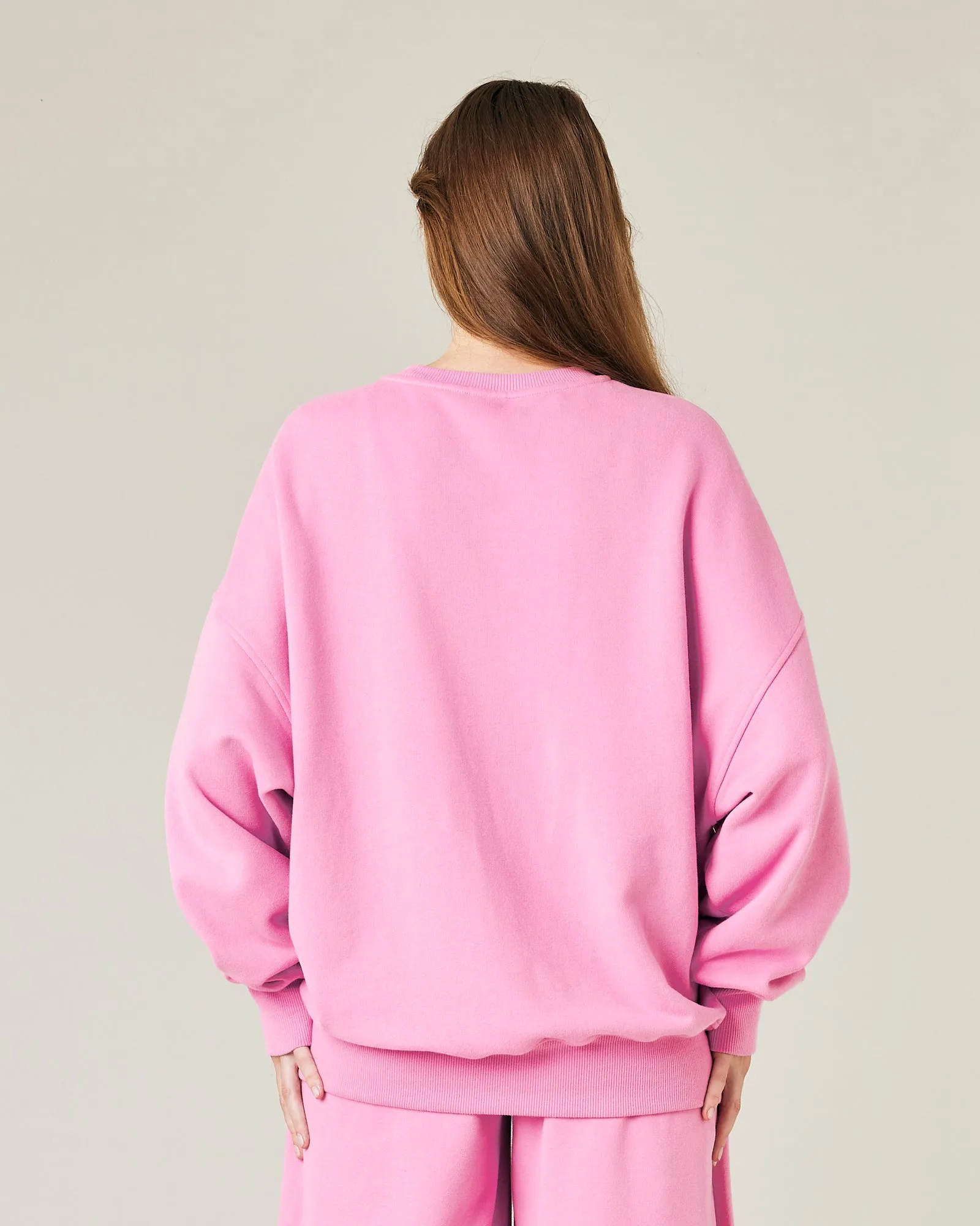 Riley Pink Organic Cotton Jumper