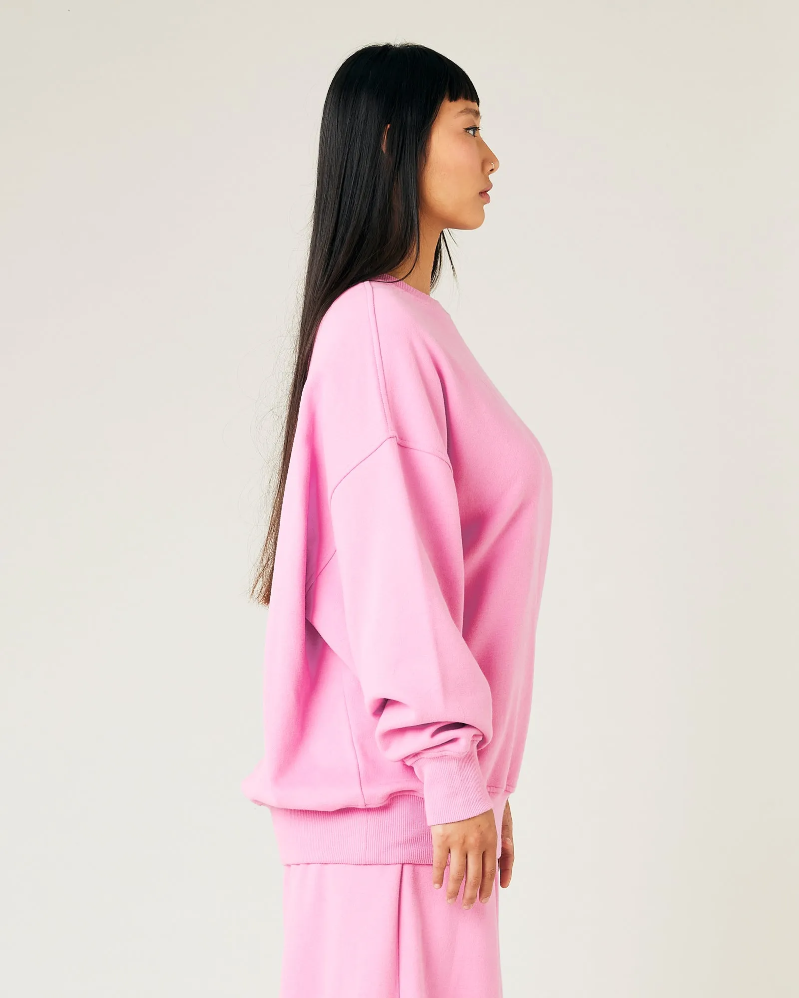 Riley Pink Organic Cotton Jumper