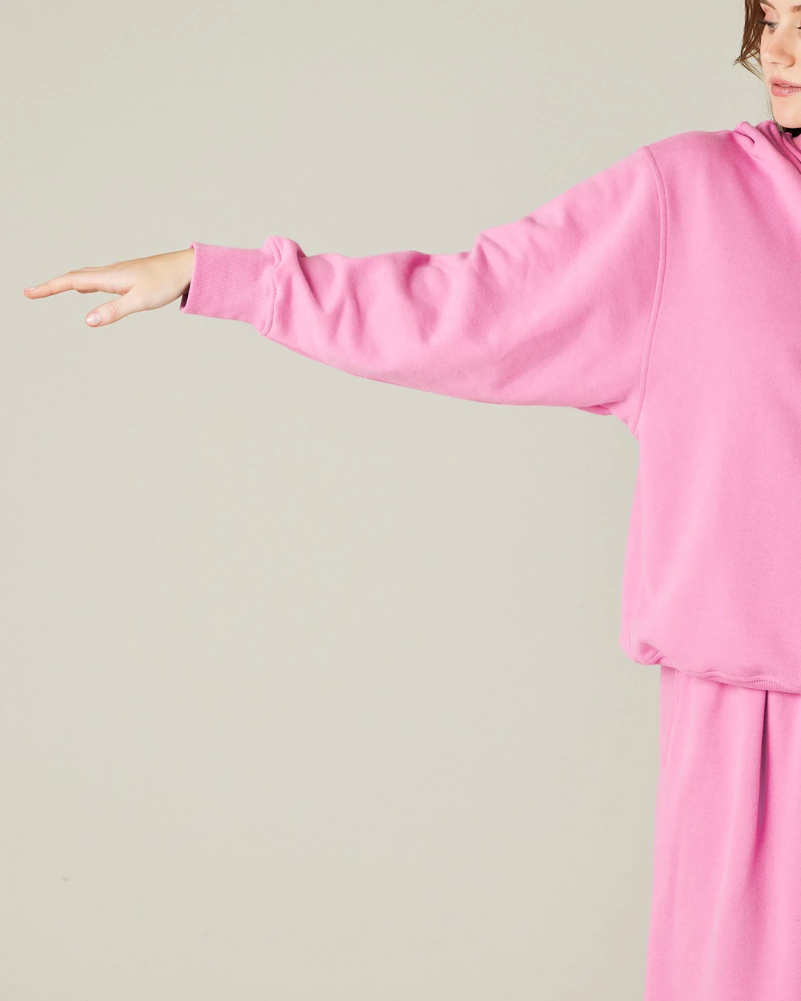 Riley Pink Organic Cotton Jumper