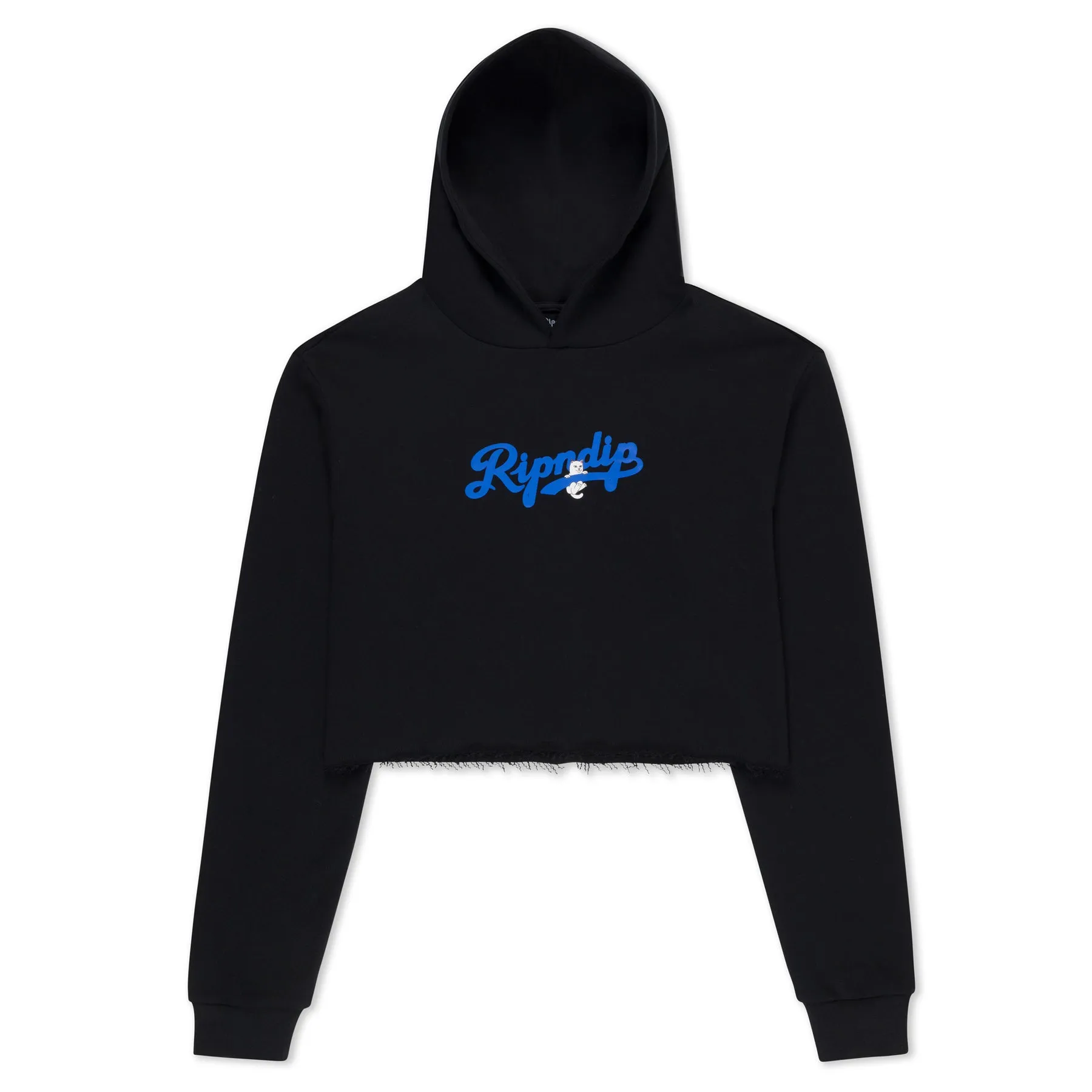Ripndip Womens LOS RIPNDIP Cropped Hoodie