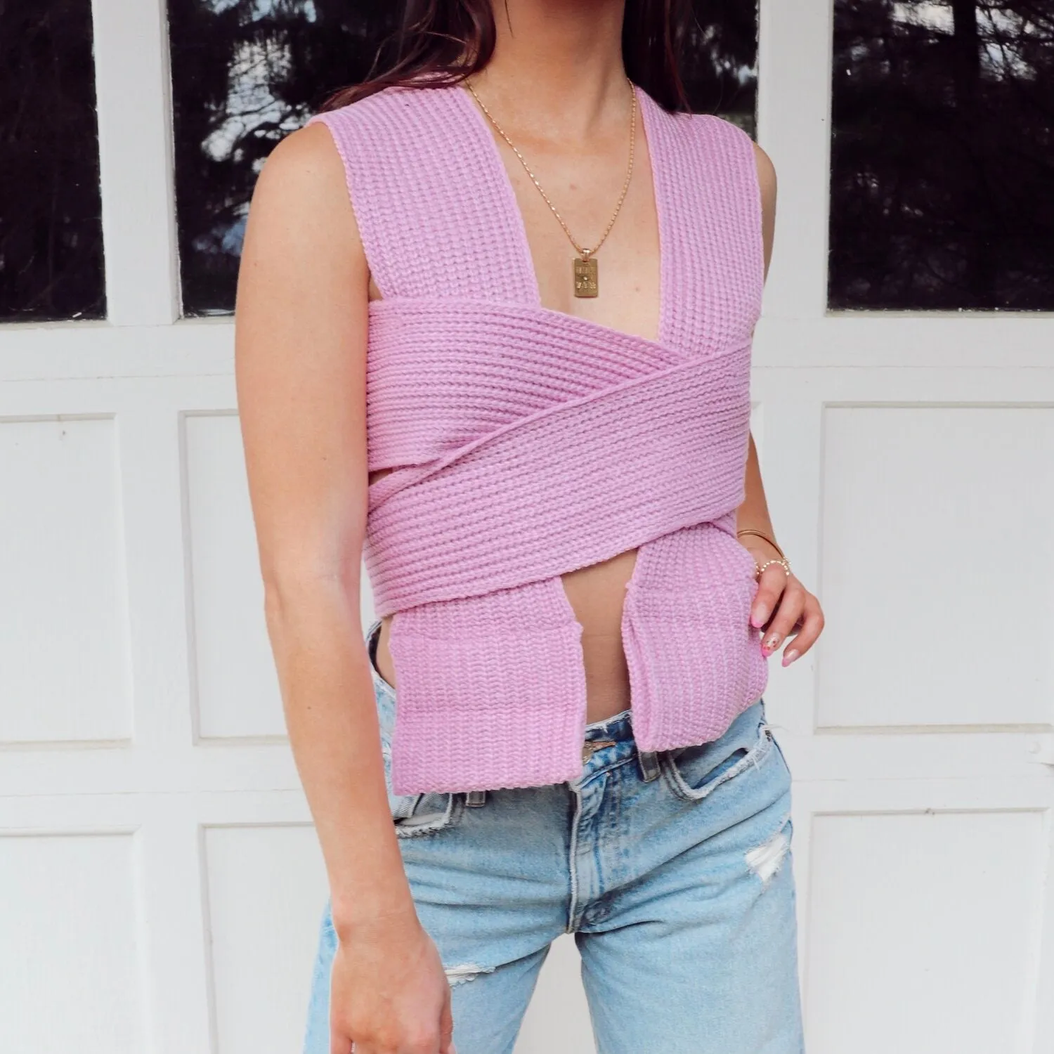 Rosalie Lilac Top