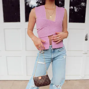 Rosalie Lilac Top