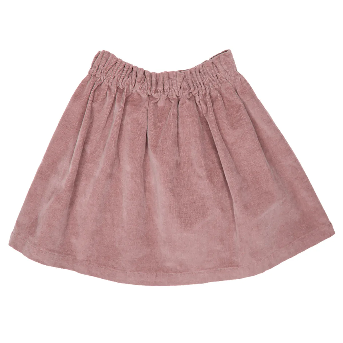 Rose Pink Corduroy Skirt