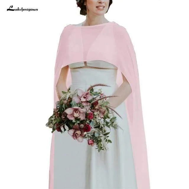 Roycebridal Simple Cheap Wedding Accessories Jackets Chiffon