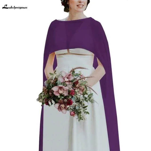 Roycebridal Simple Cheap Wedding Accessories Jackets Chiffon
