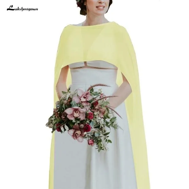 Roycebridal Simple Cheap Wedding Accessories Jackets Chiffon