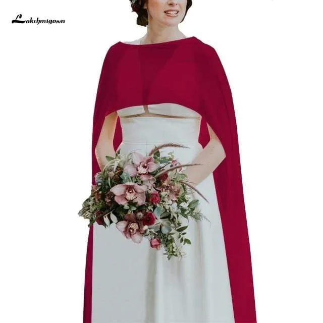 Roycebridal Simple Cheap Wedding Accessories Jackets Chiffon