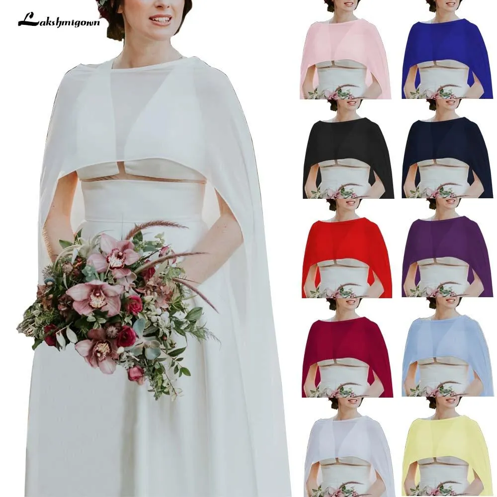 Roycebridal Simple Cheap Wedding Accessories Jackets Chiffon