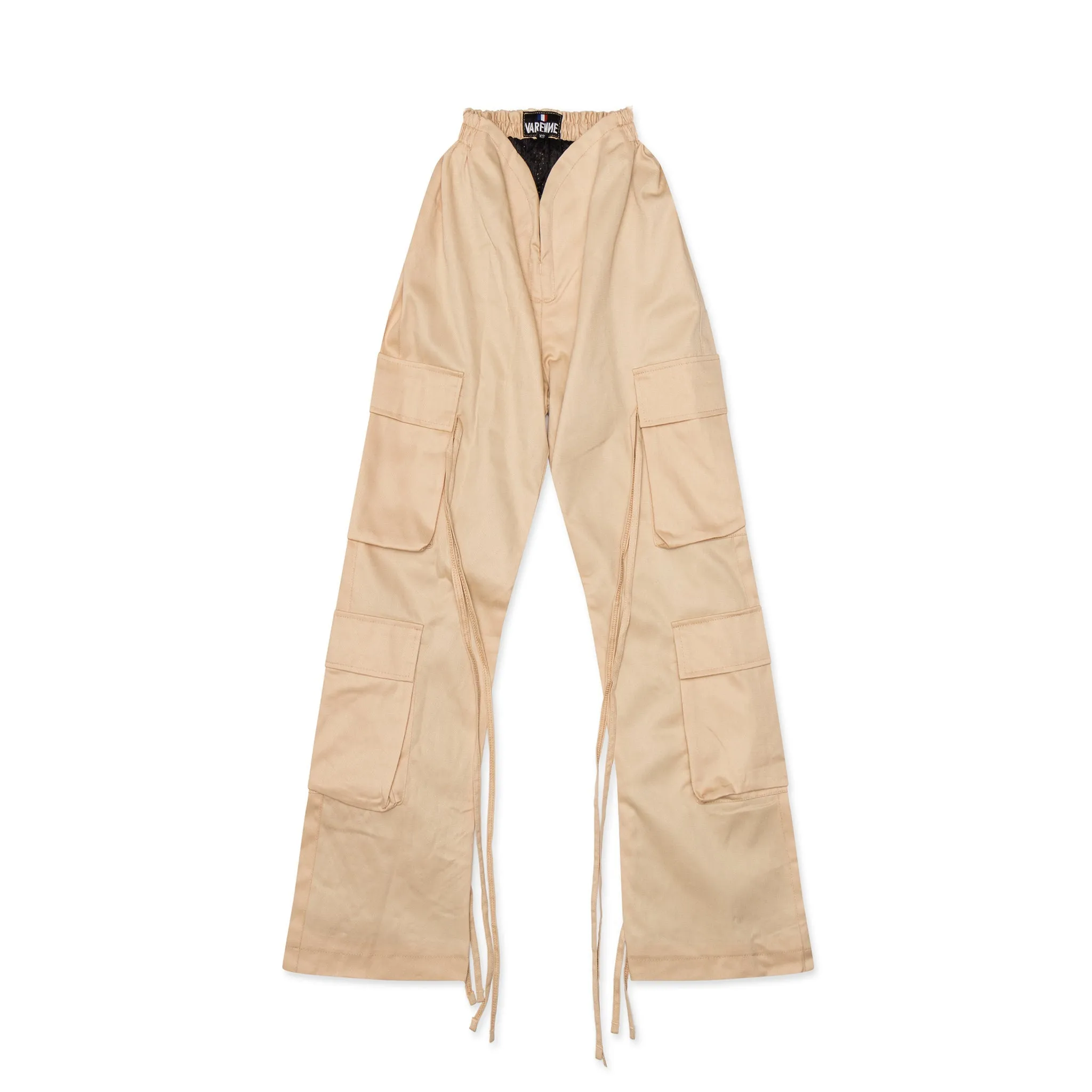 [SAMPLE SALE] V Cut Khaki Pants Beige