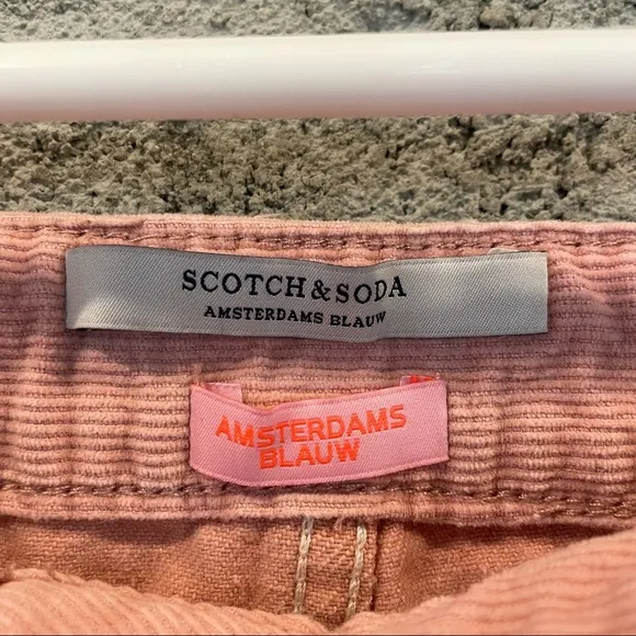 Scotch and Soda Worker Skirt Corduroy Amsterdams Blauw Women’s - Size S​