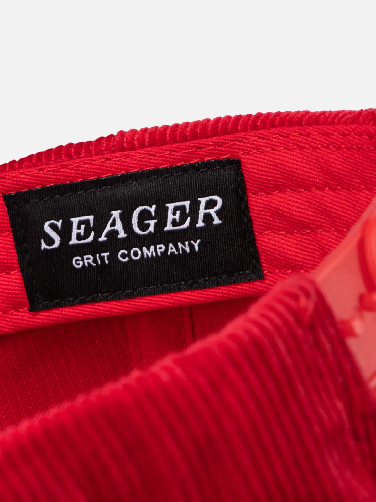 Seager Big Red Cord Snapback
